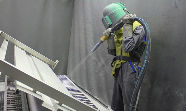 Піскоструйна обробка металу, піскоструйні роботи в Києві